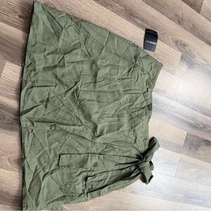Forever 21 Olive Green Mini Skirt